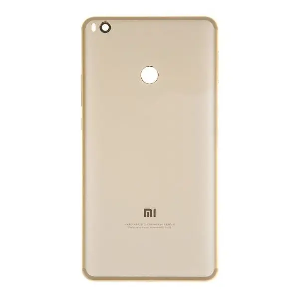 MR3_100619 Задня кришка xiaomi mi max 2 gold (зі склом камери) 