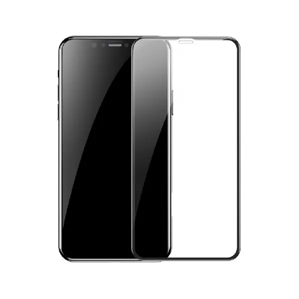 MR3_107283 Скло iphone xs max (2018), 11 pro max (0.3mm, 5d, 10d, чорний) топ 