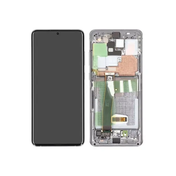 MR3_105341 Дисплей samsung sm-g988f galaxy s20 ultra, з сенсором, та рамкою cosmic gray сервісний оригінал 