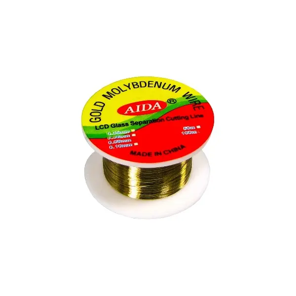MR3_105372 Струна 0.08mm, 100м aida для розділення дисплея від тачскрін сенсор дляу 
