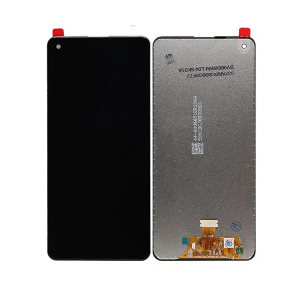 MR3_105474 Дисплей samsung sm-a217f galaxy a21s (2020), з сенсором, black service pack 