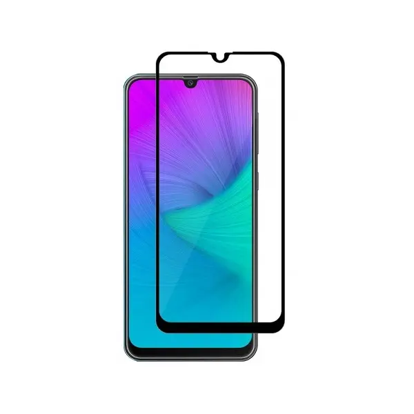 MR3_106030 Скло redmi 9a, redmi 9c, poco c3, redmi a1, redmi a1 plus (0.3mm, 4d arc люкс) black 