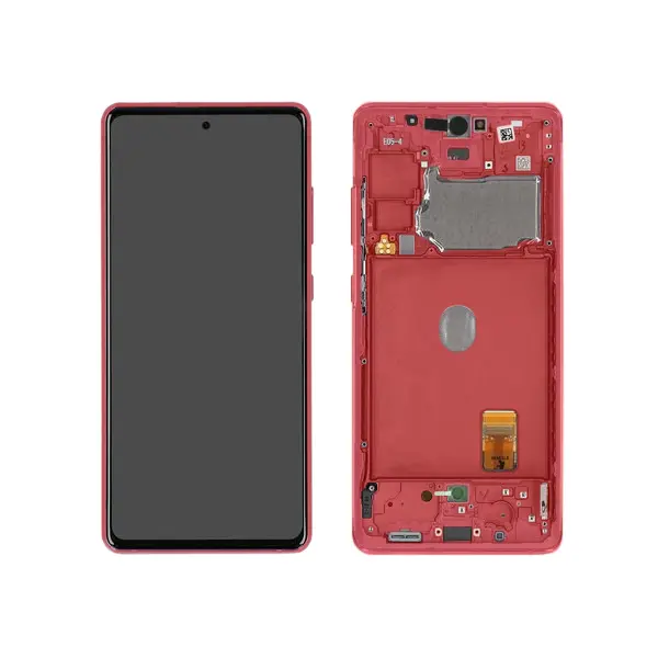 MR3_106850 Дисплей samsung sm-g780 galaxy s20fe 4g (2020), з сенсором, та рамкою cloud red сервісний оригінал 