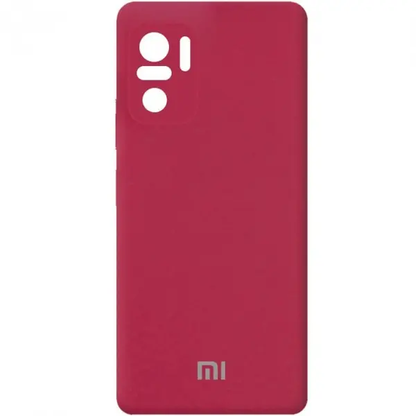 MR3_109841 Чохол redmi note 10, redmi note 10s silicone case (rose red) 