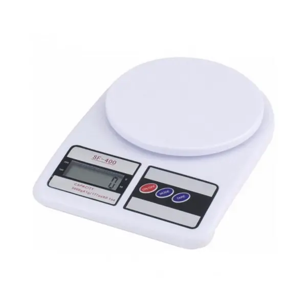 MR3_110410 Ваги електронні кухонні electronic kitchen scale sf-400, domotec ms-400, до 10 кг (1г) 