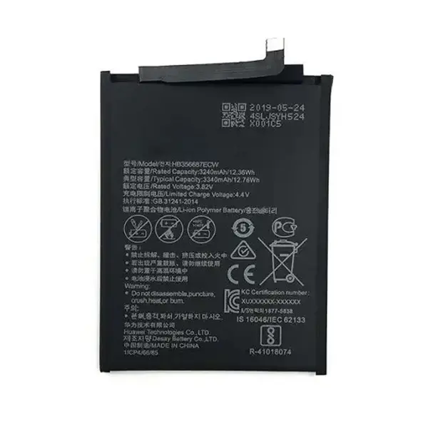 MR3_114663 Акумулятор huawei p smart plus, mate 10 lite, honor 7x, nova 2 plus (hb356687ecw), (aaaa), (без logo) 