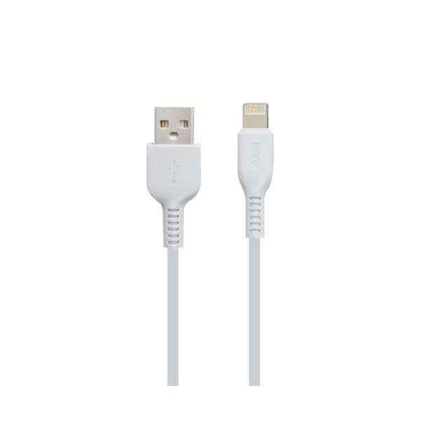 MR3_114713 Кабель usb hoco x20 flash lightning 2.4a 3m білий 