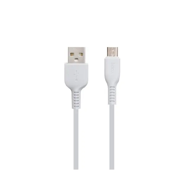 MR3_114715 Кабель usb hoco x20 flash micro-usb 2.4a 3m білий 