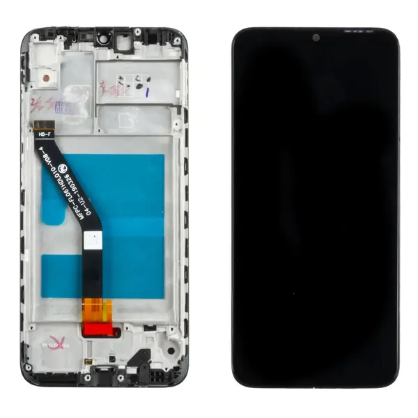 MR3_116057 Дисплей huawei y6 (2019), y6s (2019), y6 pro (2019), honor 8a, з сенсором, та рамкою black 