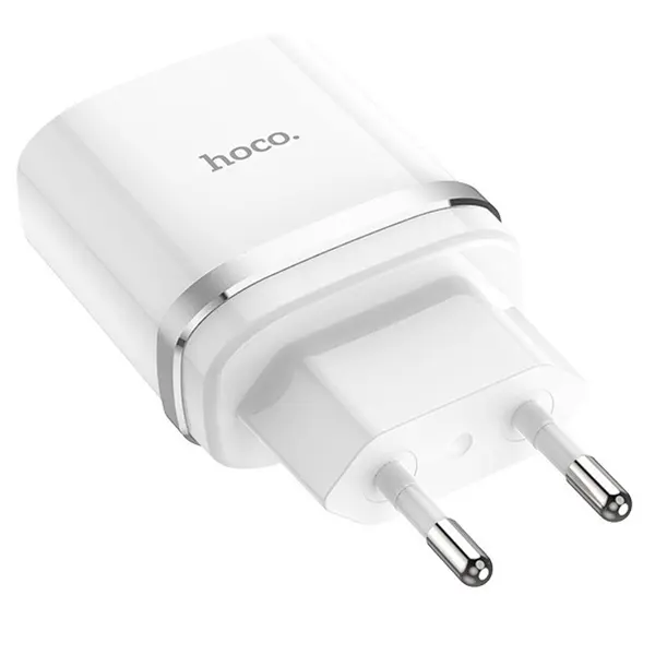 MR3_116325 Мережевий зарядний пристрій hoco c12q smart qc3.0 3a 1usb білий 