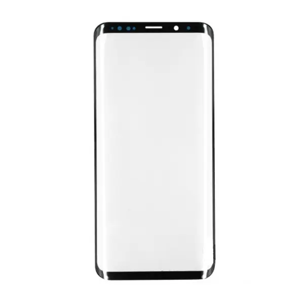 MR3_117227 Скло корпусу для samsung g965 galaxy s9 plus black оригінал 
