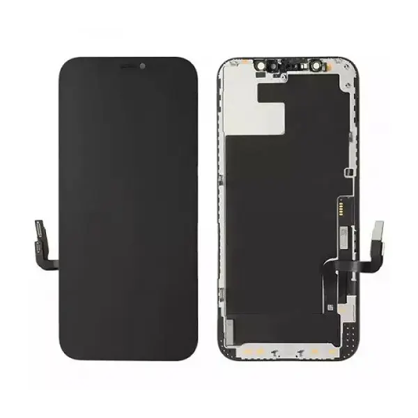 MR3_119383 Дисплей iphone 12, iphone 12 pro, з сенсором, та рамкою black (zy in-cell tft), (під заміну ic) 