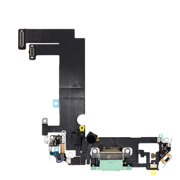 MR3_119669 Шлейф iphone 13 mini з роз'ємом зарядки, аудіо та мікрофоном green оригінал (prc) 