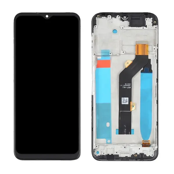 MR3_119773 Дисплей tecno spark 8c (kg5k), з сенсором, та рамкою black 