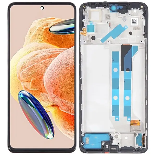 MR3_120581 Дисплей redmi note 12 pro 4g, з сенсором, та рамкою black oled (original size) 