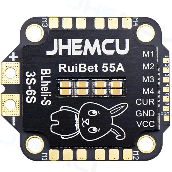 MR3_120748 Регулятор швидкості esc jhemcu ruibet 55a 4in1 3-6s lipo 