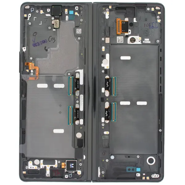 MR3_120881 Дисплей samsung sm-f916 galaxy fold 2 5g (2020), з сенсором, та рамкою black сервісний оригінал (inner, black hinge) 