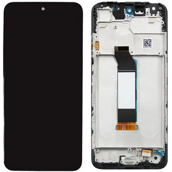 MR3_120944 Дисплей poco m5, poco m4 5g, redmi 10 5g, redmi note 11e, з сенсором, та рамкою black original prc 