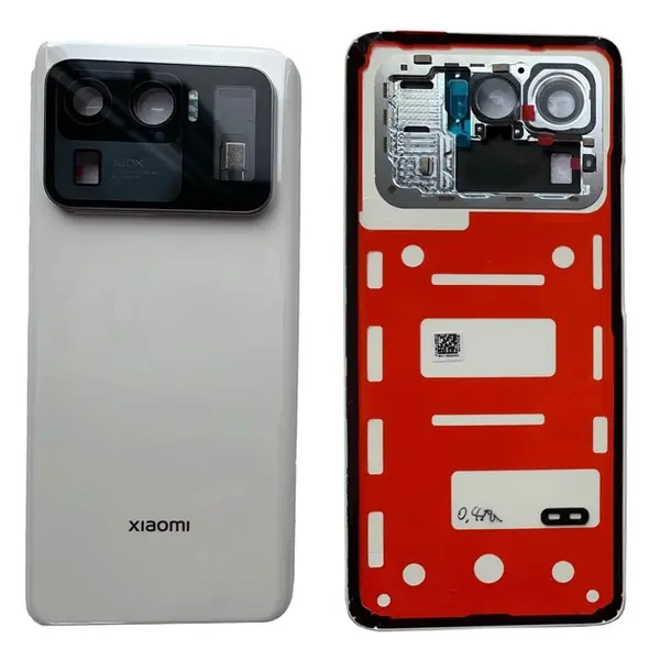 MR3_121238 Задня кришка xiaomi mi 11 ultra ceramic білий (зі склом камери) сервісний оригінал 