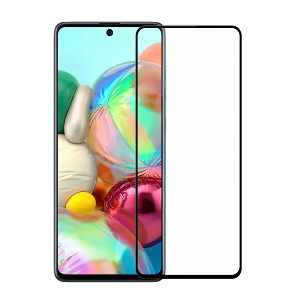 MR3_104311 Скло samsung a715, a725, n770 galaxy a71, a72, note 10 lite (0.3mm, 4d arc люкс) black 