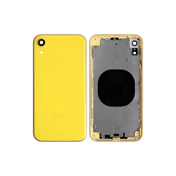 MR3_105939 Корпус iphone xr yellow оригінал a+ 