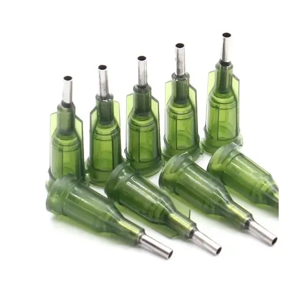 MR3_108007 Голка тупа 14g для дозування клею, гелю, флюсу, пряма, 2mm 