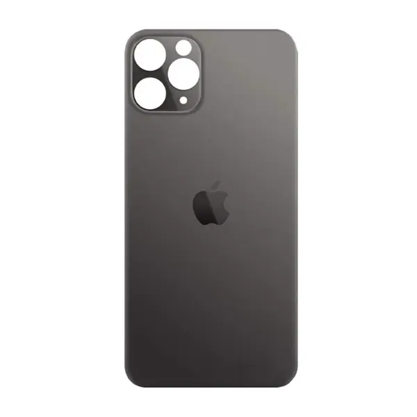 MR3_108207 Задня кришка (скло) iphone 12 pro max graphite (big hole) 