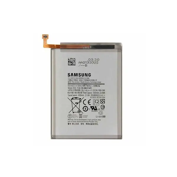 MR3_108590 Акумулятор samsung m207, m215, m307, m315 galaxy m20s, m21, m30s, m31 (eb-bm207aby), оригінал (prc), (тех. пак) 