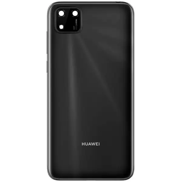 MR3_109546 Задня кришка huawei y5p black (зі склом камери) 