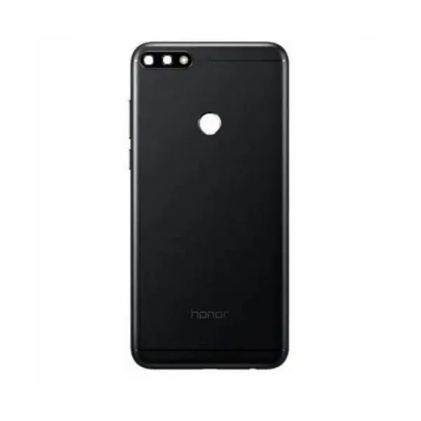 MR3_109598 Задня кришка huawei y7 (2018), honor 7c pro, enjoy 8 black (зі склом камери) 