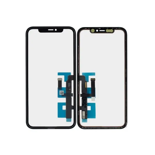 MR3_109703 Тачскрін сенсор для iphone 11 з оса-плівкою та мікросхемою black оригінал 