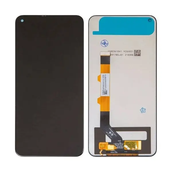 MR3_109737 Дисплей redmi note 9 5g, redmi note 9t 5g, з сенсором, nightfall black оригінал 