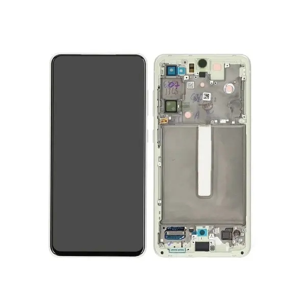 MR3_115209 Дисплей samsung sm-g990 galaxy s21fe (2021), з сенсором, та рамкою olive сервісний оригінал 