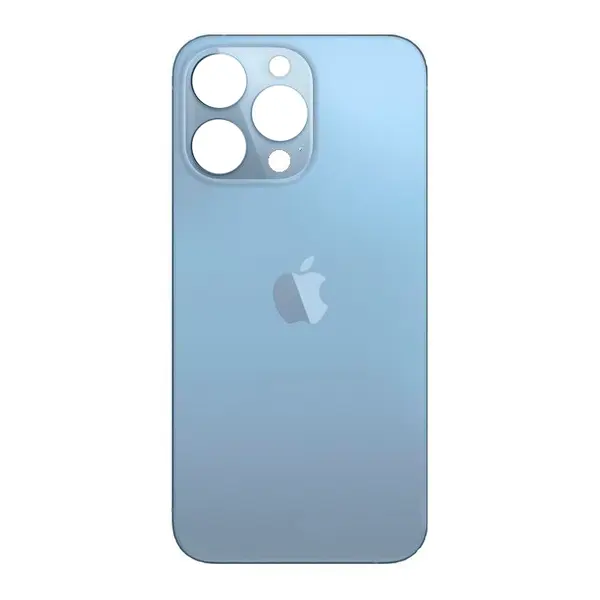 MR3_116528 Задня кришка (скло) iphone 13 pro max sierra blue (big hole) 