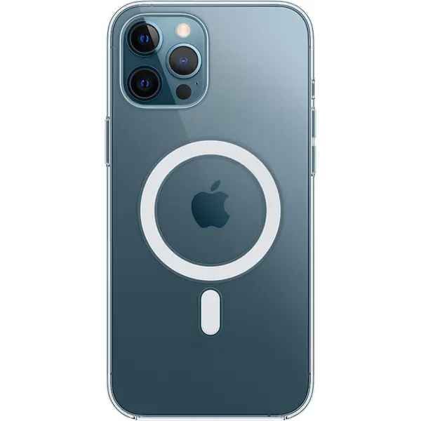 MR3_117171 Чохол силіконовий magsafe iphone 12 pro max прозорий PRC