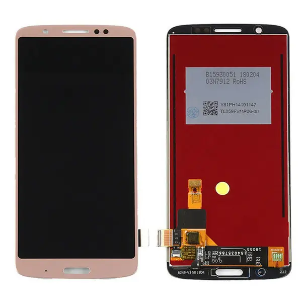 MR3_117342 Дисплей motorola xt1926 moto g6 plus, з сенсором, gold 
