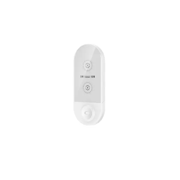 MR3_118057 Бездротовий зарядний пристрій remax rp-w57 3in1 mintai series wireless charger 15w білий 