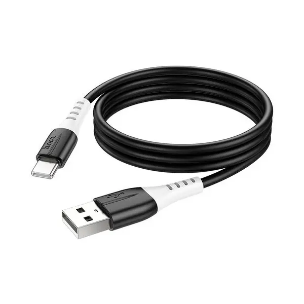 MR3_118302 Кабель usb hoco x82 silicone type-c 2.4a 1m black 