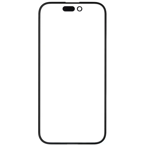 MR3_120995 Скло корпуса iphone 15 з oca-плівкою black оригінал (prc) 