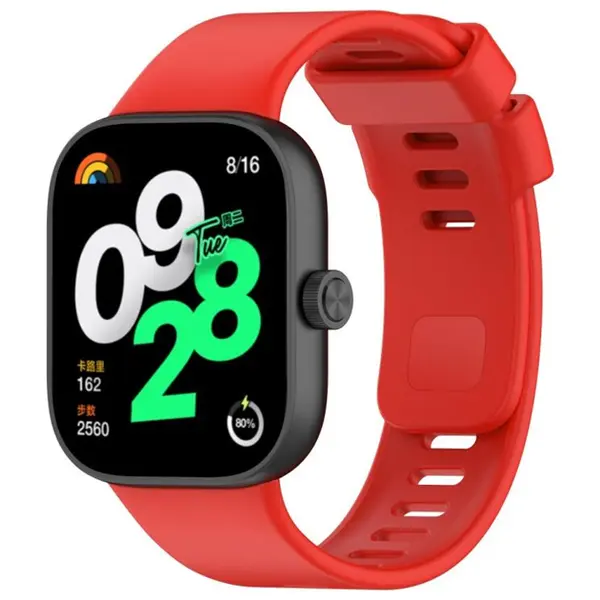 MR3_121241 Ремінець xiaomi mi band 8 pro, mi band 9 pro, redmi watch 4 red 