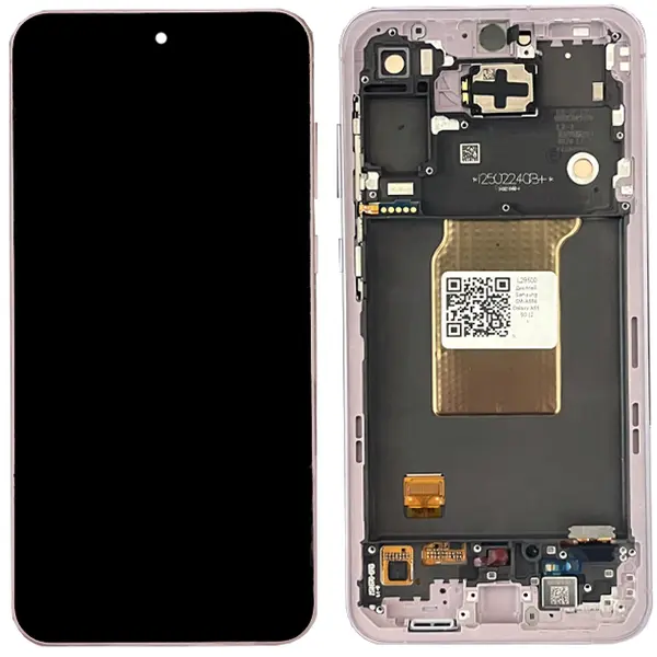 MR3_121865 Дисплей samsung sm-a556 galaxy a55 5g (2024), з сенсором, та рамкою awesome lilac сервісний оригінал 