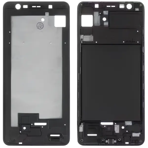 MR3_121961 Рамка дисплея для samsung a750 galaxy a7 (2018) black 