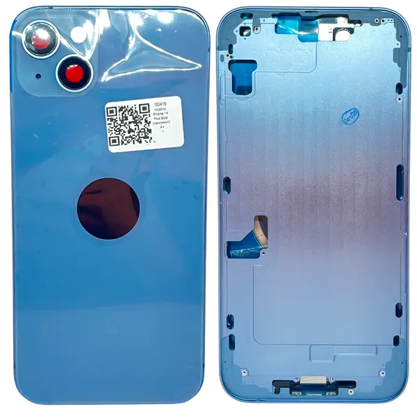MR3_122792 Корпус iphone 14 plus blue оригінал а+ eu 