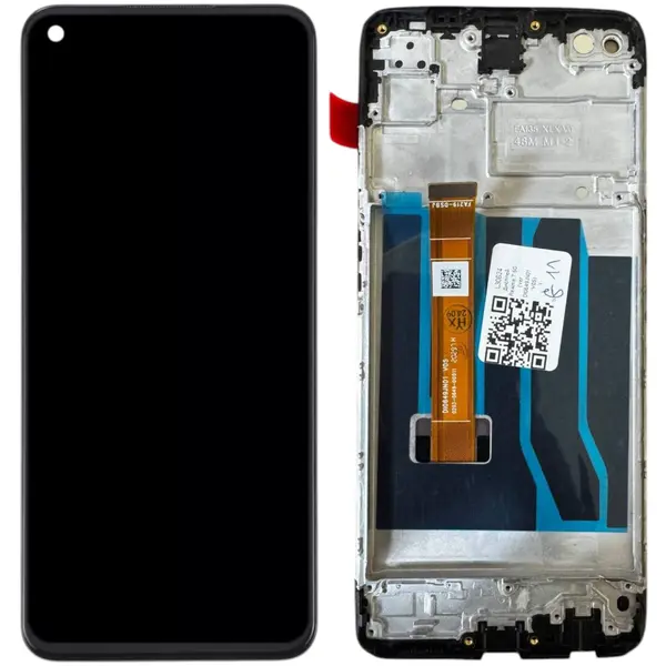 MR3_122968 Дисплей realme 7 5g (ver. di0649jn01 v05), з сенсором, та рамкою black 