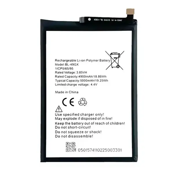MR3_123925 Акумулятор infinix note 7, note 10, hot 11s, hot 11s nfc, zero x neo, hot 12 pro (bl-49gx), (aaaa), (без logo) 