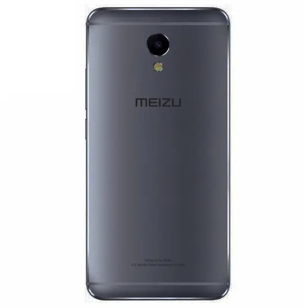 MR3_90999 Задня кришка meizu m5 note grey (зі склом камери) 