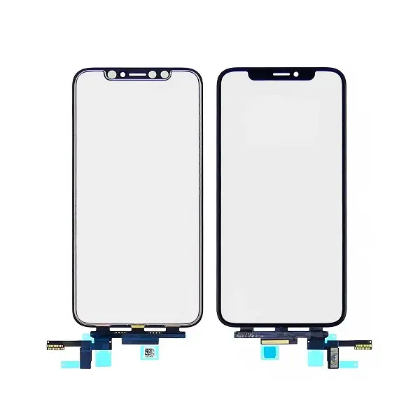 MR3_109712 Тачскрін сенсор для iphone x, iphone xs з оса-плівкою та мікросхемою black оригінал 