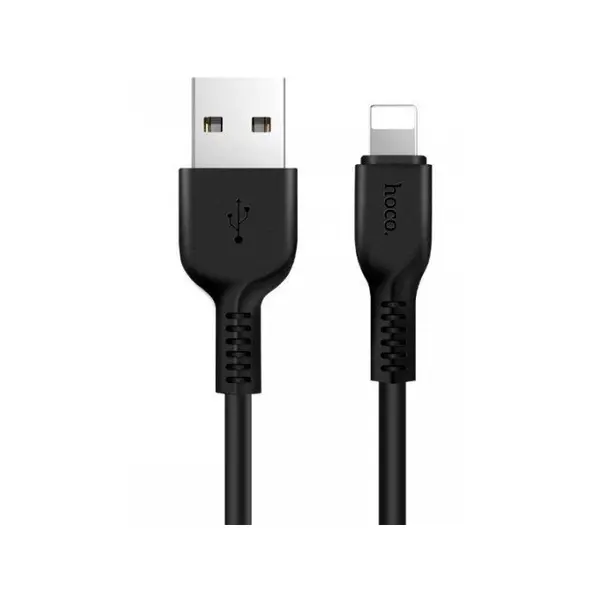 MR3_112110 Кабель usb hoco x20 flash lightning 2.4a 1m black HOCO