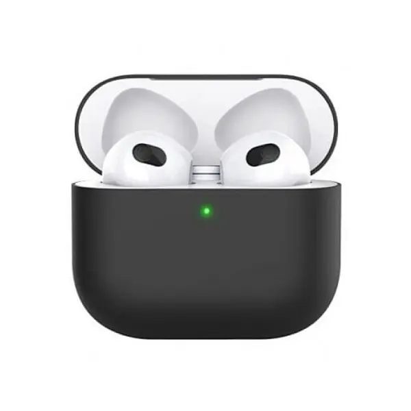 MR3_114032 Чохол silicone case для airpods 3 black 