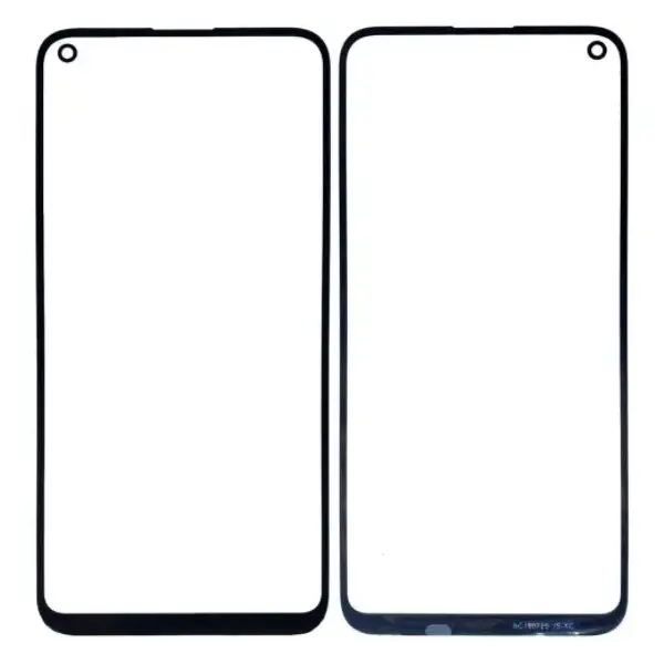 MR3_114211 Скло корпусу для huawei p40 lite e, y7p, honor 9c з oca-плівкою, black оригінал (prc) 